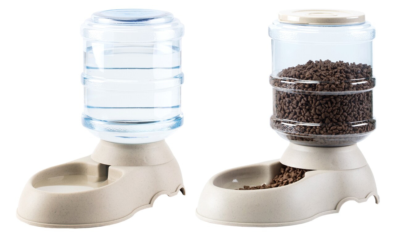 Gravity pet feeder best sale
